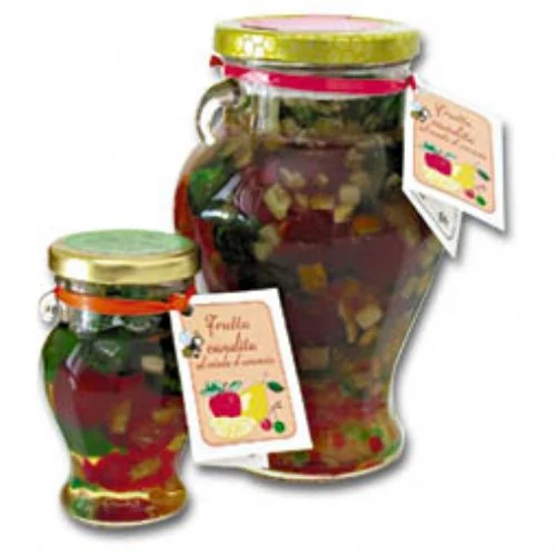 Frutta candita nel miele