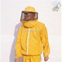 Giubbotto da apicoltore con maschera rotonda - Lega