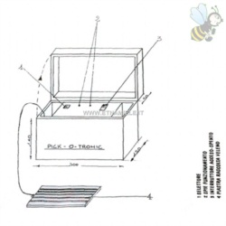 Pick o tronic, apparecchio elettronico per la raccolta del veleno