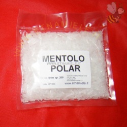 Cristalli di mentolo al 99 % gr. 200 Mentolo polar