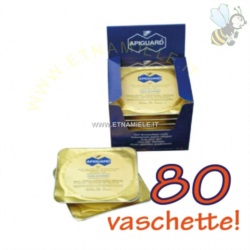 Apri scheda prodotto: OFFERTA Vaschetta Apiguard gr. 50 in gel 80 pezzi con spedizione