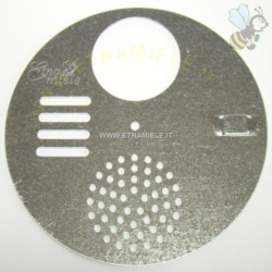Apri scheda prodotto: Disco in lamiera zincata 4 posizioni, applicabile al coprifavo.