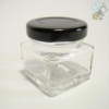 Vasetto monodose in vetro quadro ml 40 - capsula mm 43 NERA Vasetto monodose in vetro quadro ml 40 - capsula mm 43 NERA