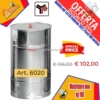 Maturatore in acciaio inox per alimenti con ghiera saldata 100 kg Maturatore in acciaio inox per alimenti con ghiera saldata 100 kg